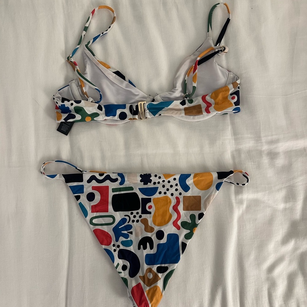 Colorful Abstract Bikini Set - Picture 3 of 5